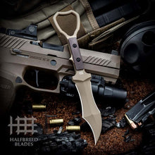 Load image into Gallery viewer, Halfbreed Blades Compact Clearance Knife- Tuhon Raptor CCK-03

