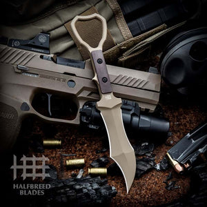 Halfbreed Blades Compact Clearance Knife- Tuhon Raptor CCK-03
