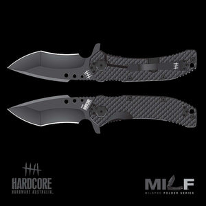 Halfbreed Blades MILSPEC Folder Series- Recurve HHA MILF-01