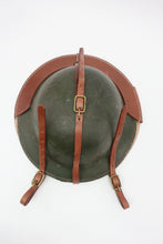 Load image into Gallery viewer, WWI WW2 British Brodie leather Helmet Carrier
