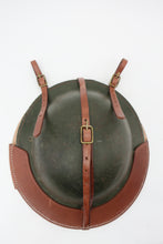 Load image into Gallery viewer, WWI WW2 British Brodie leather Helmet Carrier
