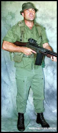 Australian Vietnam Soldier