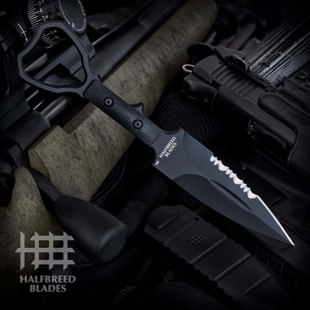 Halfbreed Blades Compact Clearance Knife- Fixed Blade CCK- 01