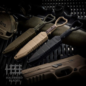 Halfbreed Blades Compact Clearance Knife- Fixed Blade CCK- 01