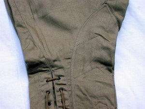 Boer War Pattern Khaki Cotton Drill Breeches
