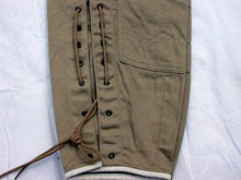 Load image into Gallery viewer, Boer War Pattern Khaki Cotton Drill Breeches
