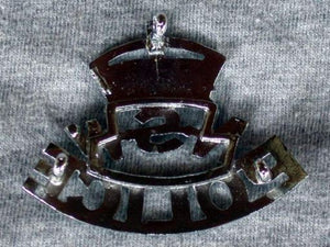 NSW Kings Crown Police cap badge