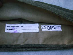 WW2 Original dated side cap