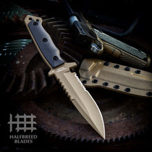 Load image into Gallery viewer, Halfbreed Blades Medium Infantry Knife- Fixed Blade MIK-03
