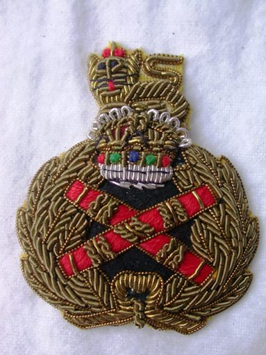 British Field Marshal Cap Badge