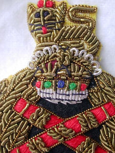British Field Marshal Cap Badge